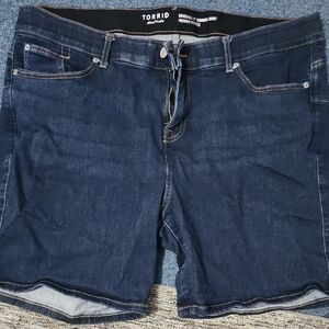 Torrid Indigo Denim Shorts